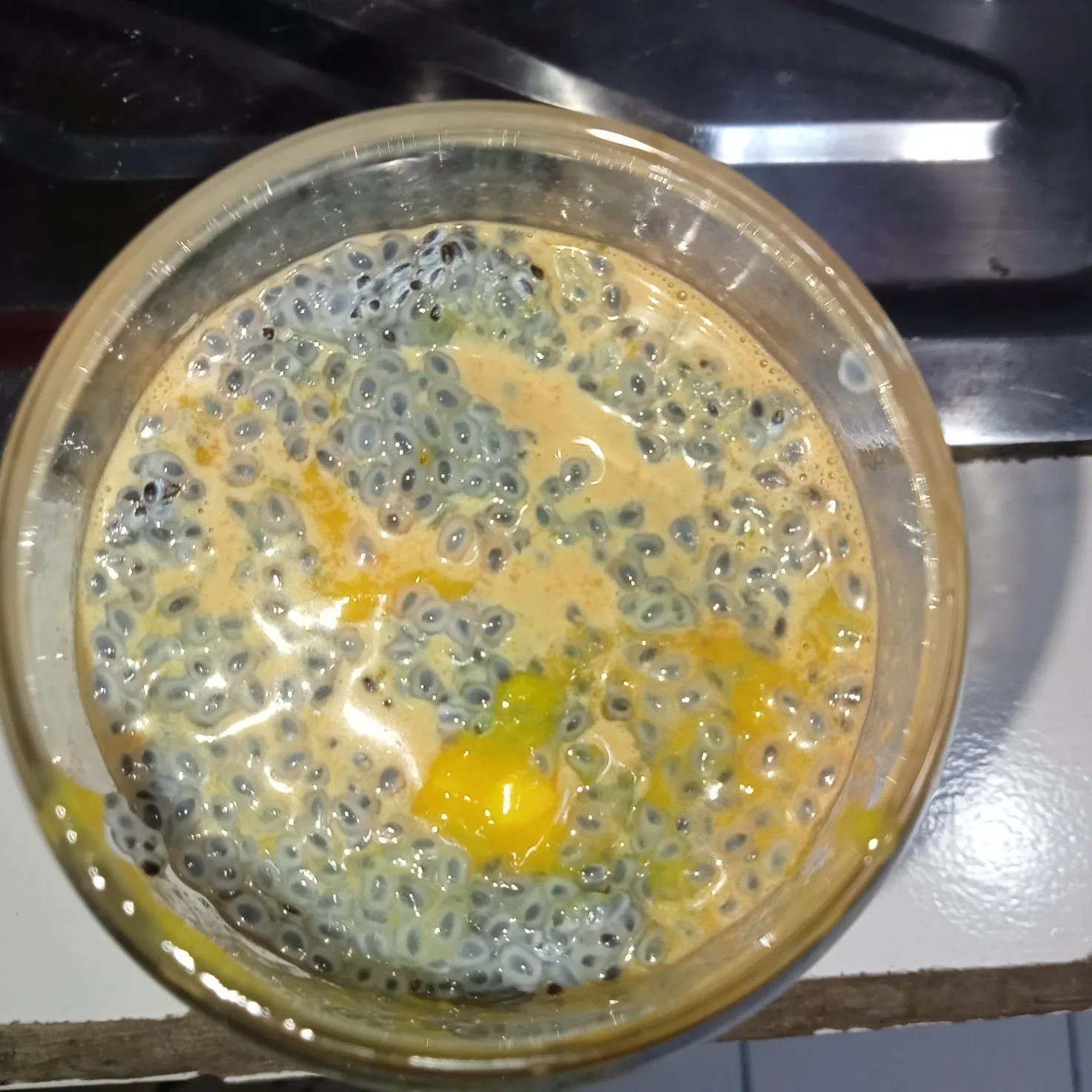 Step 4 Ice Mango Coffee