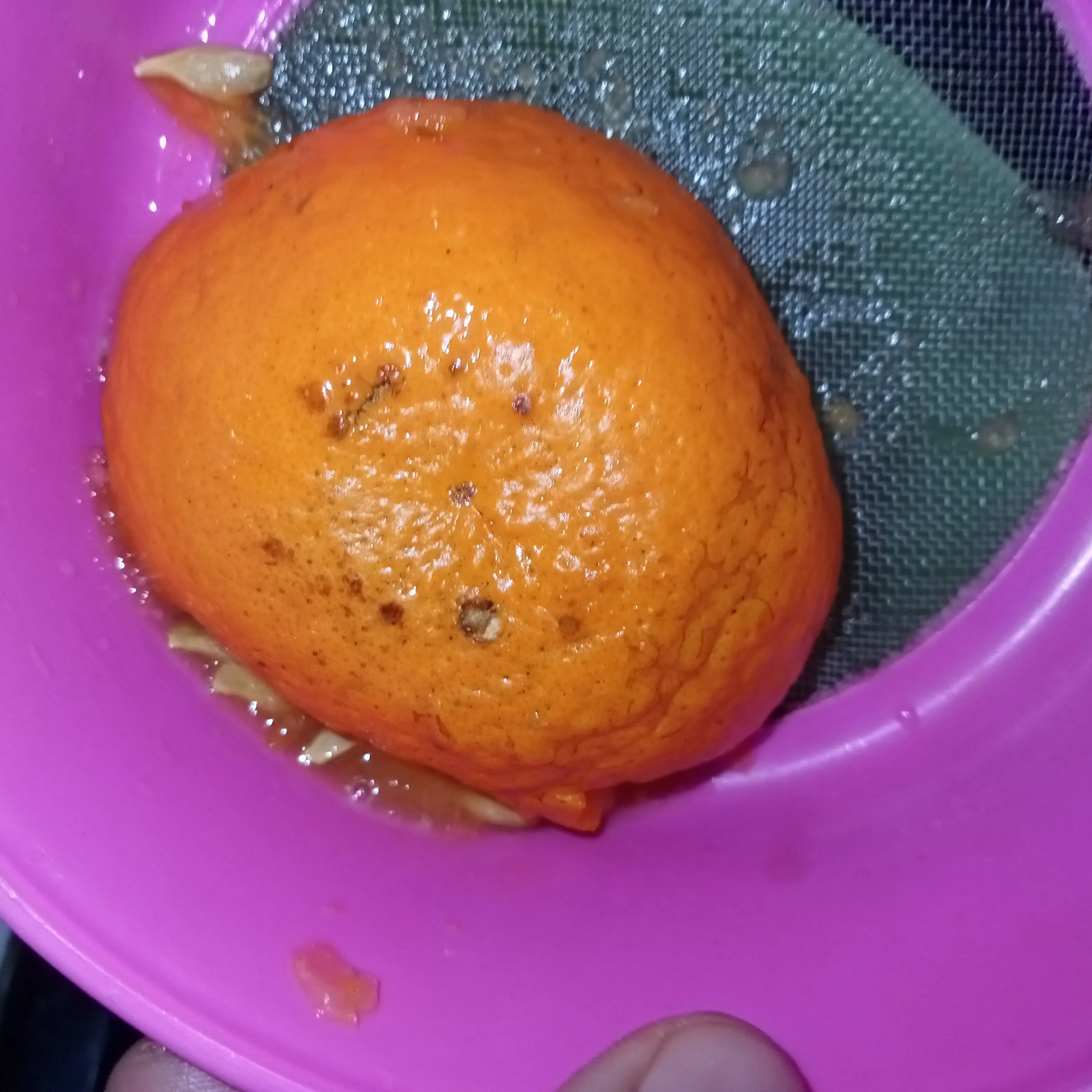 Step 3 Orange Galaxy Blue