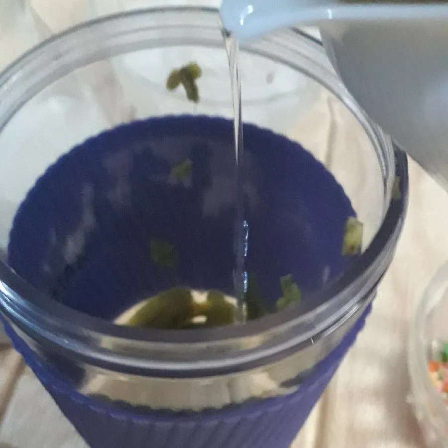 Step 2 Alpukat Milkshake Messes