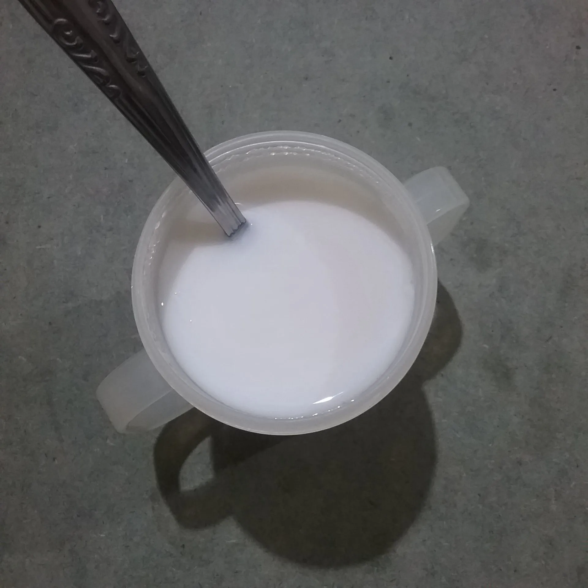 Step 3 Teh Apel Creamy