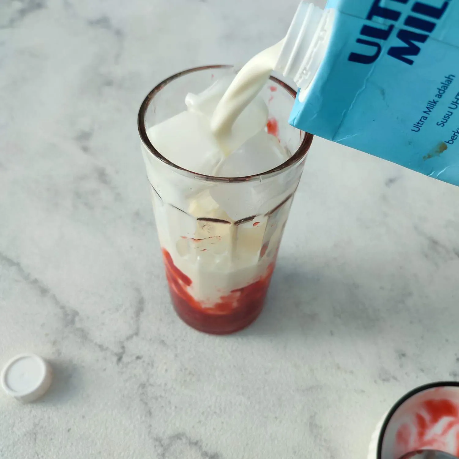 Step 7 Korean Strawberry Milky