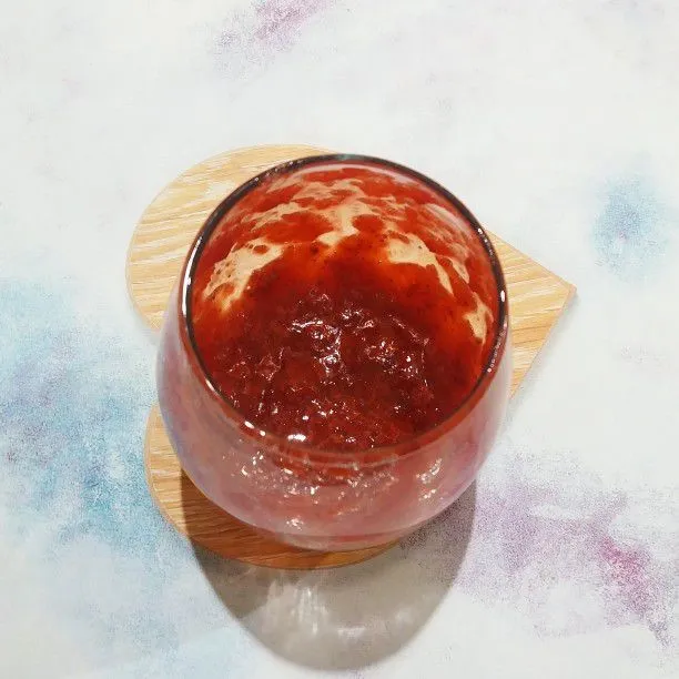 Step 4 Korean Strawberry Creme