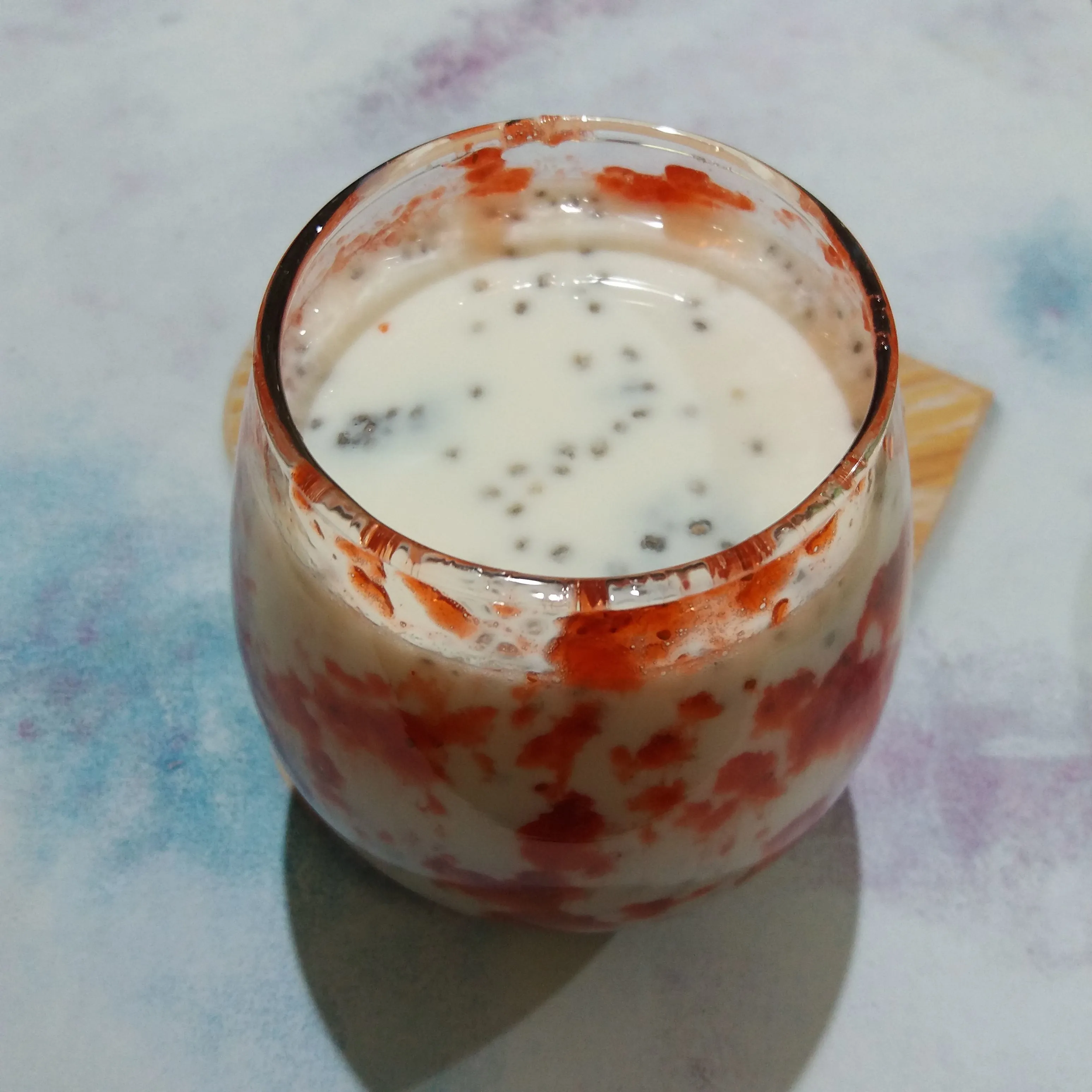 Step 5 Korean Strawberry Creme