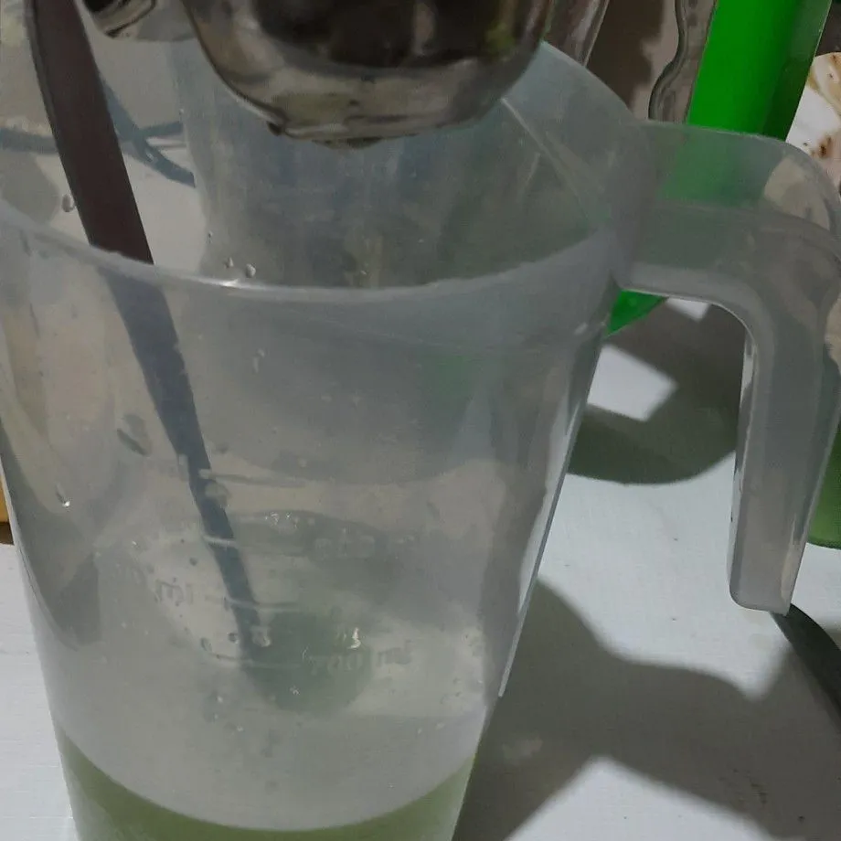 Step 3 Jus Timun Lemon