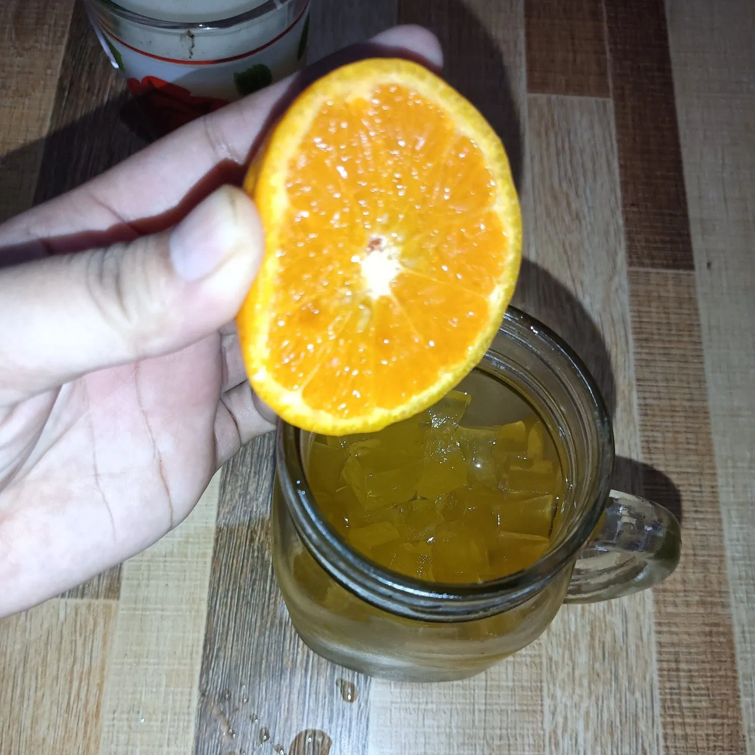 Step 3 Es Jeruk Susu