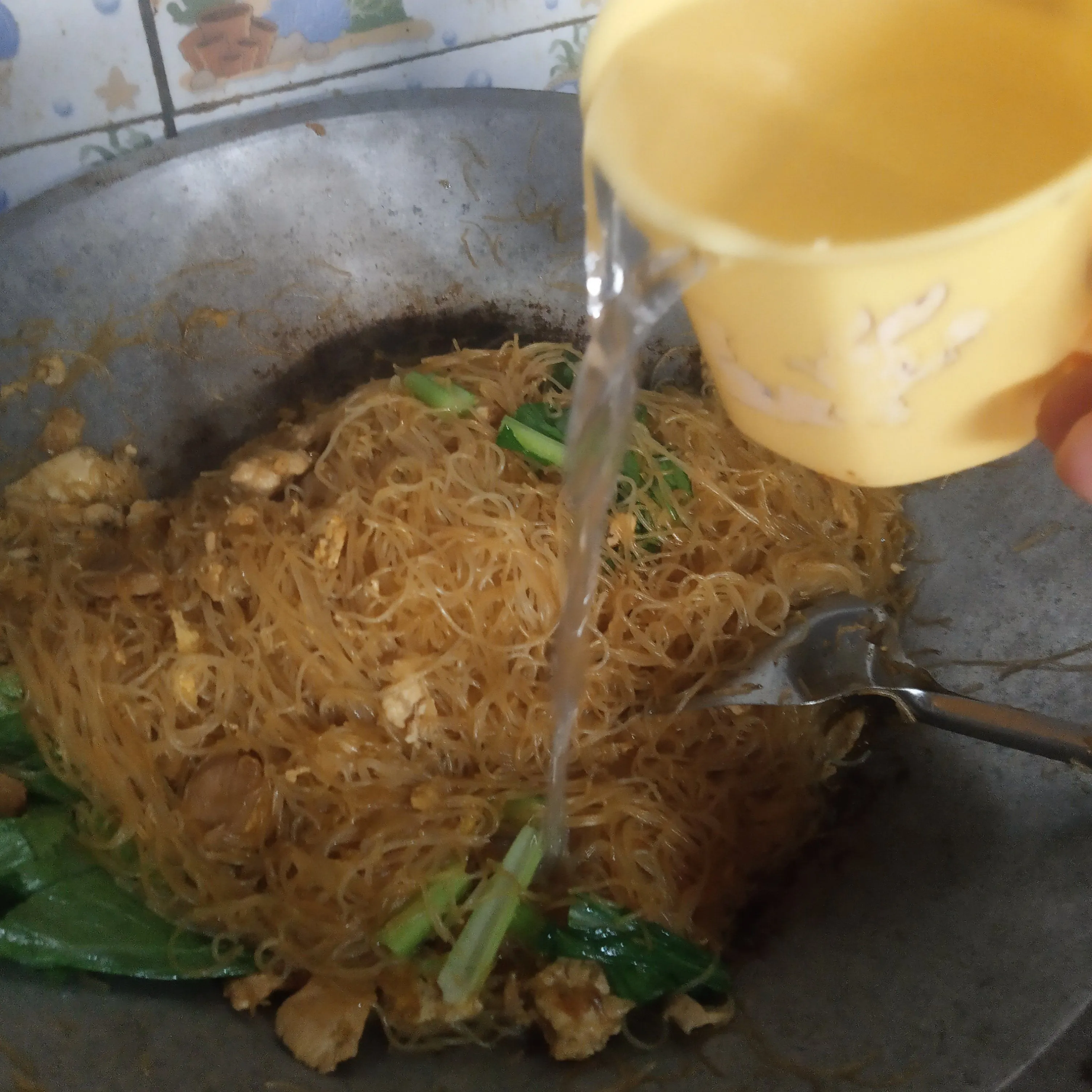 Step 5 Bihun Goreng