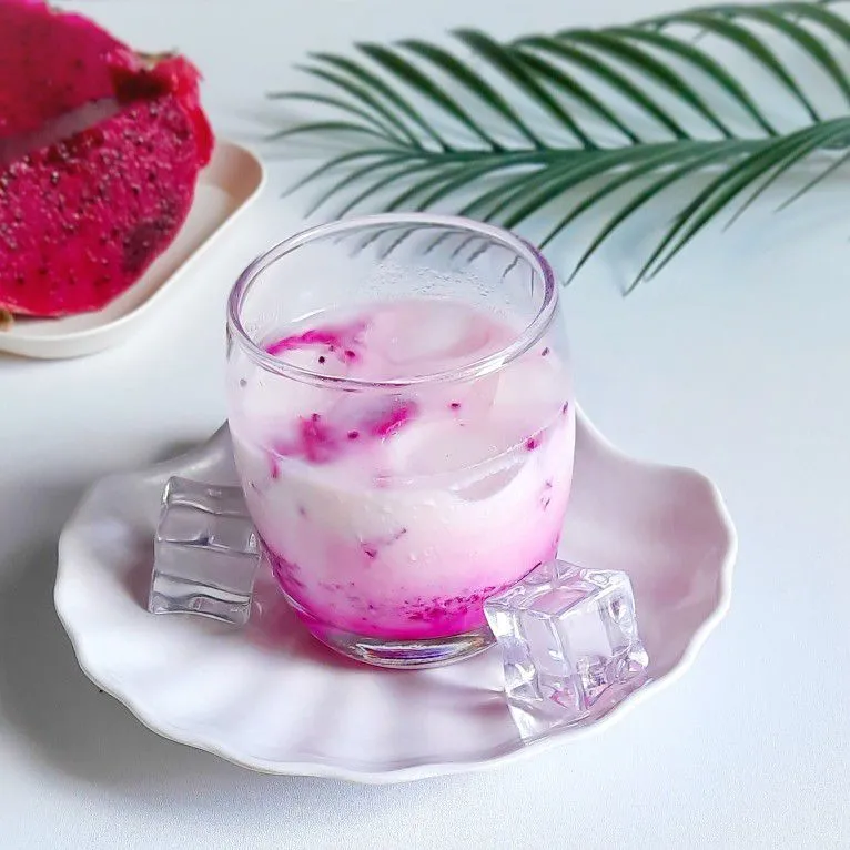 Step 5 Dragon Fruit Milky