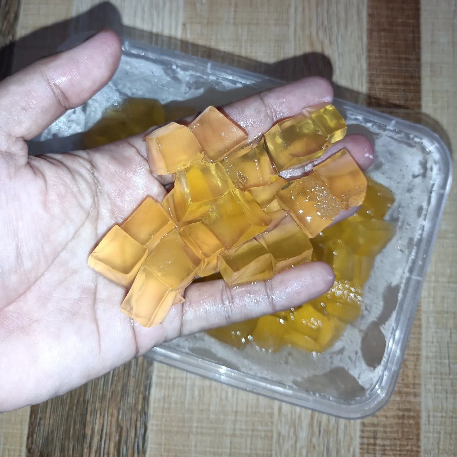 Step 2 Es Jeruk Susu