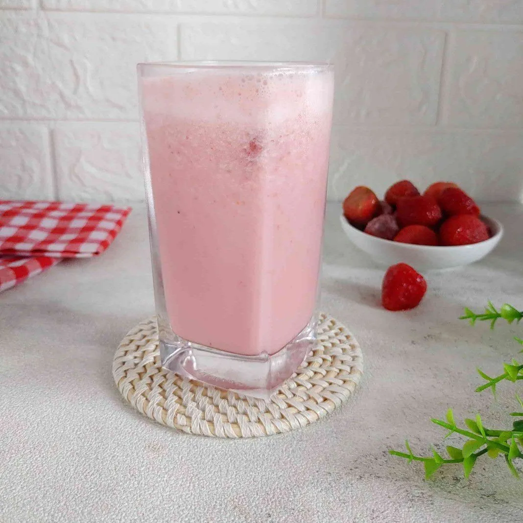 Strawberry Yogurt Juice 🍓 #JagoMasak2022