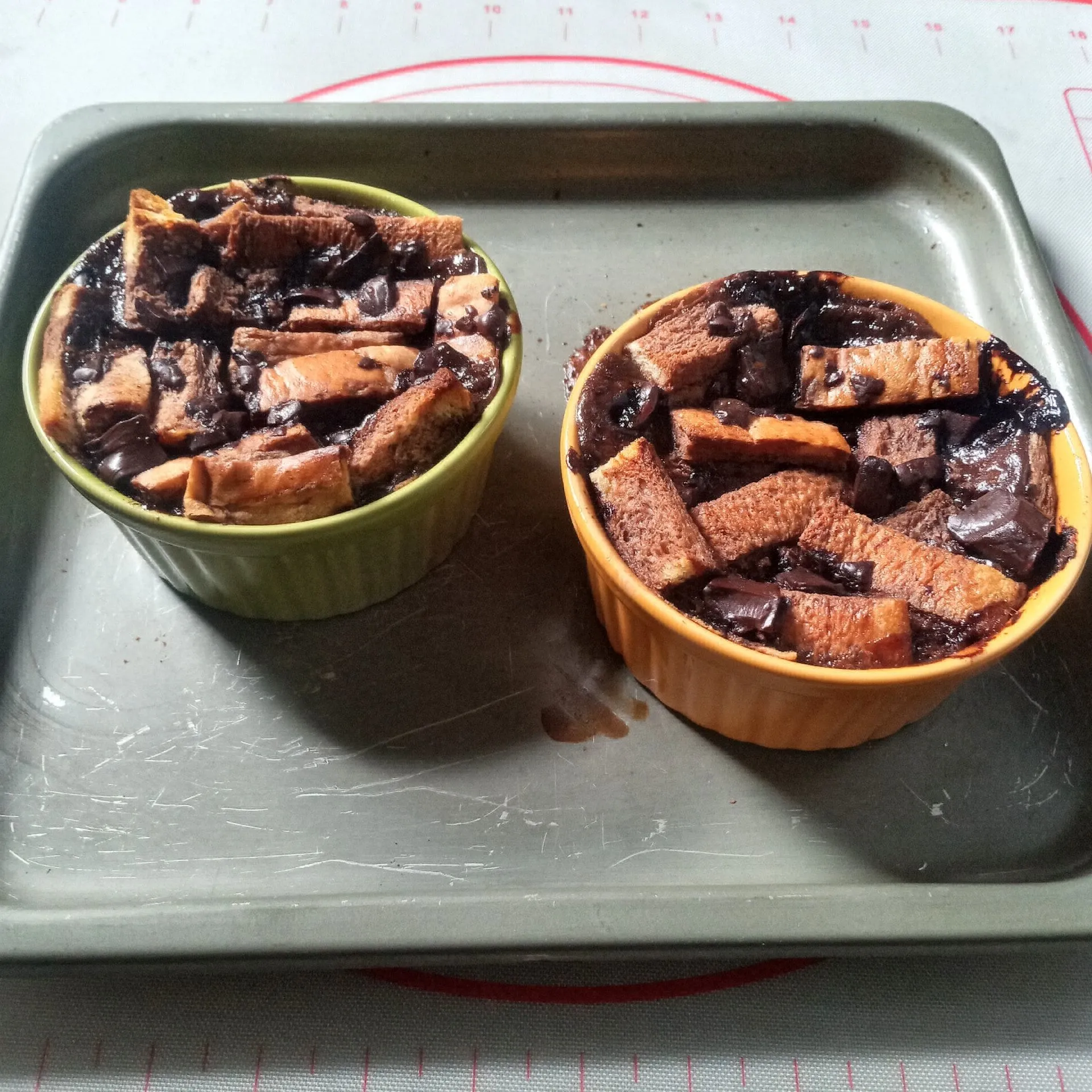 Step 5 Chocolate Bread Pudding