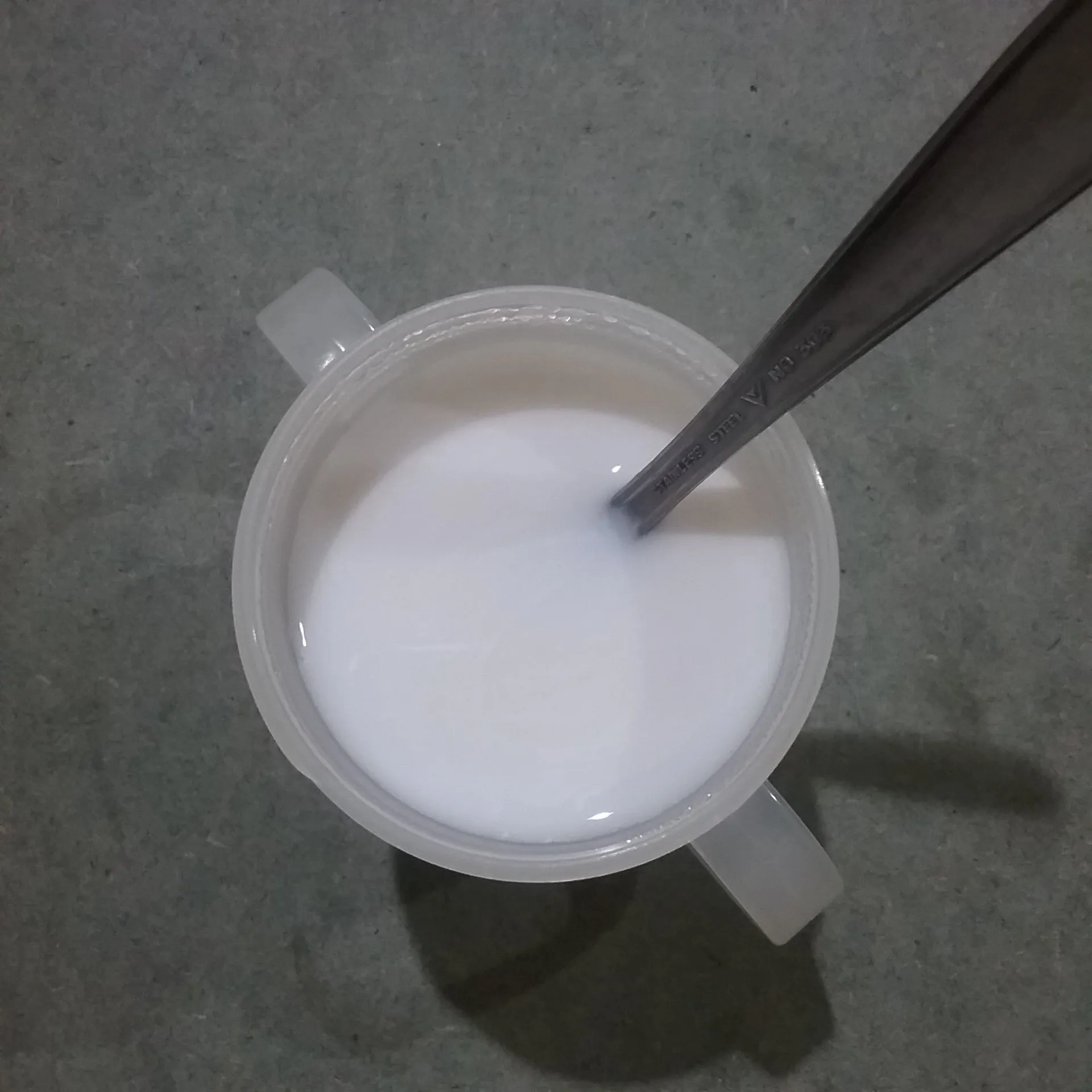 Step 3 Lemon dan Cincau Creamy