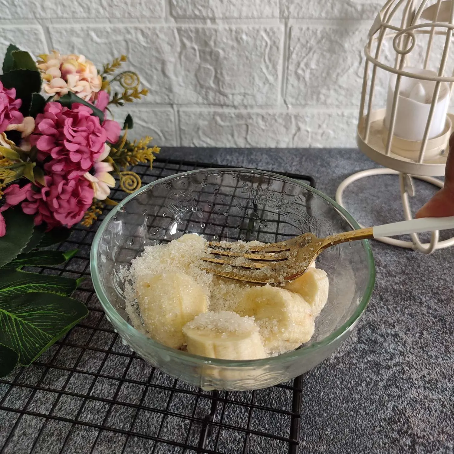 Step 1 Korean Banana Milk Ice