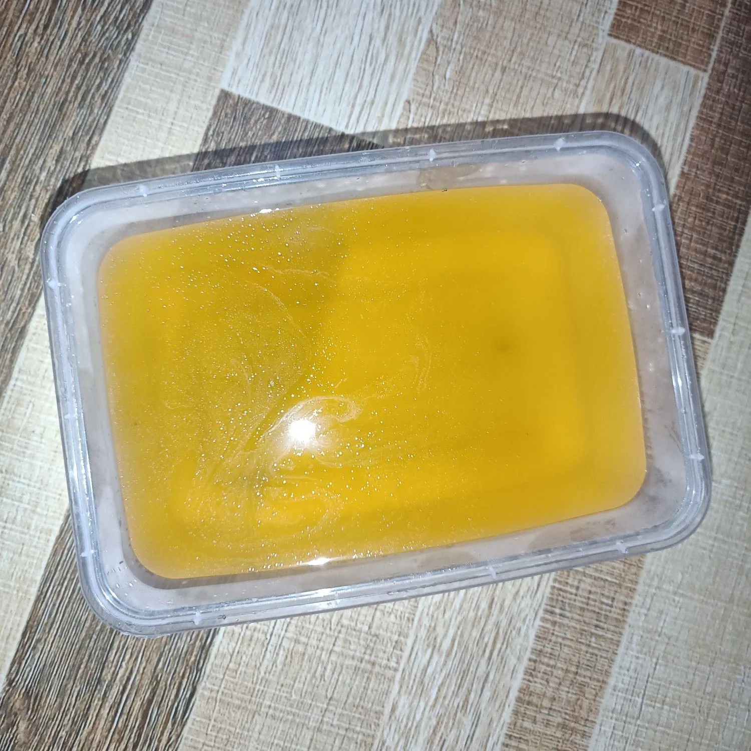 Step 1 Es Jeruk Susu