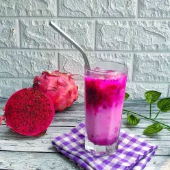 Dragon Fruit Milk #JagoMasak2022