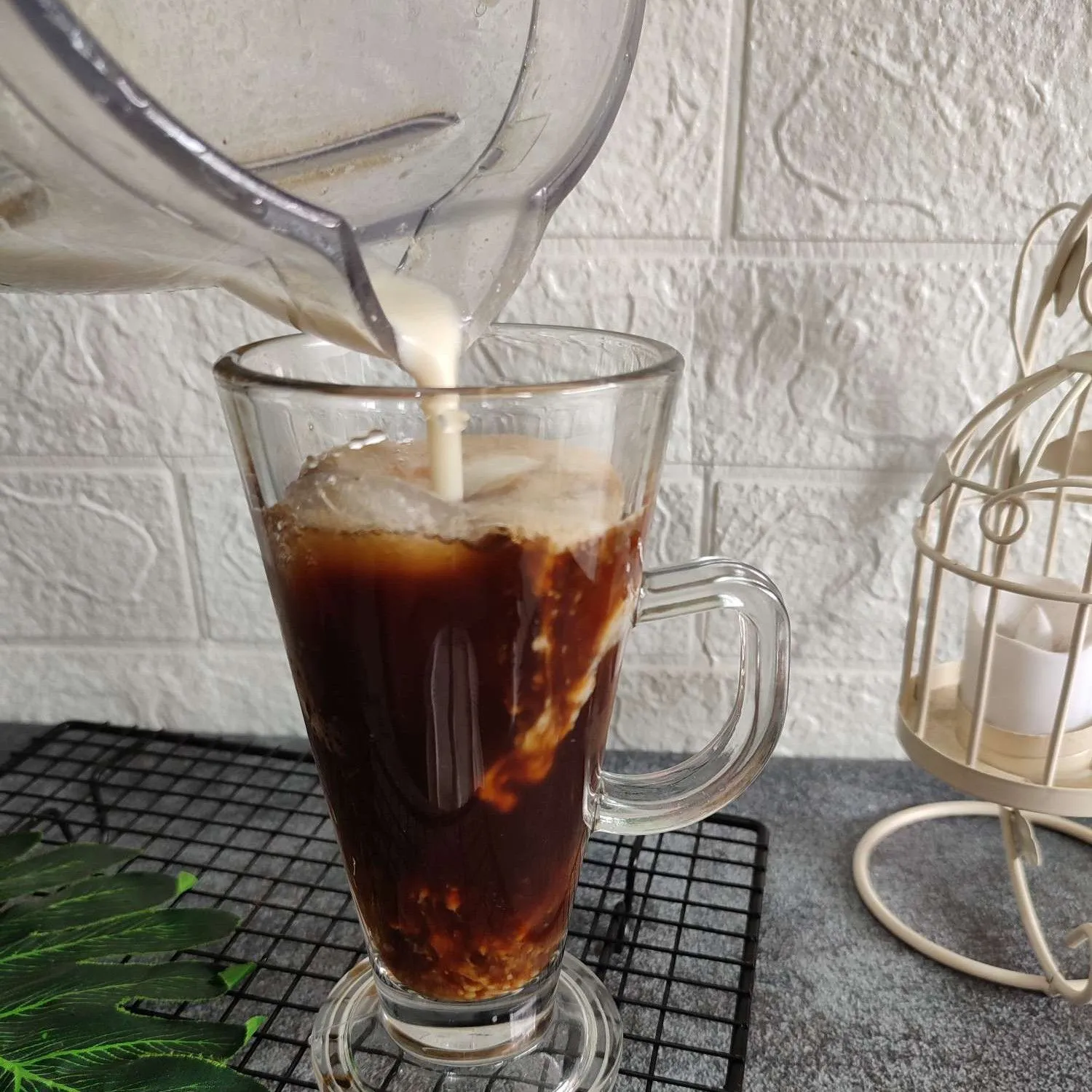 Step 7 Banana Coffee Milkshake