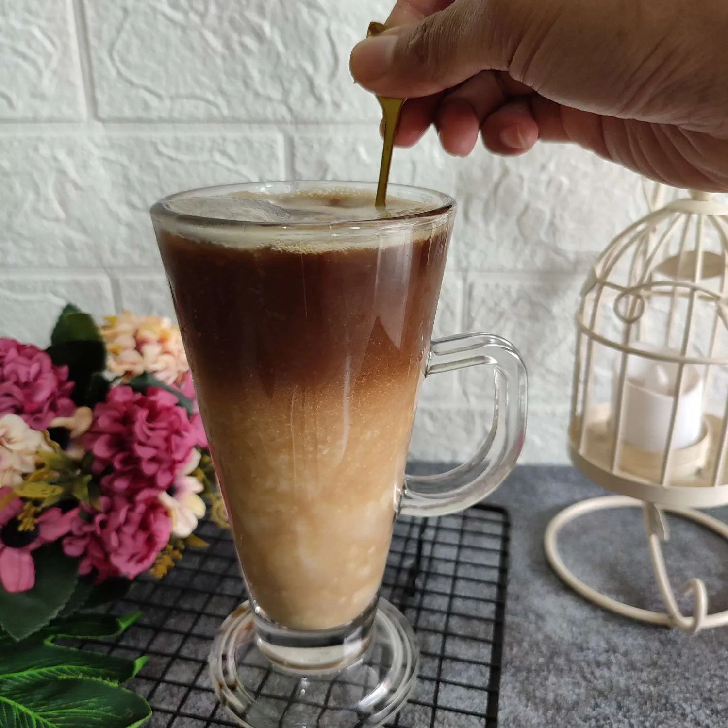 Step 8 Banana Coffee Milkshake
