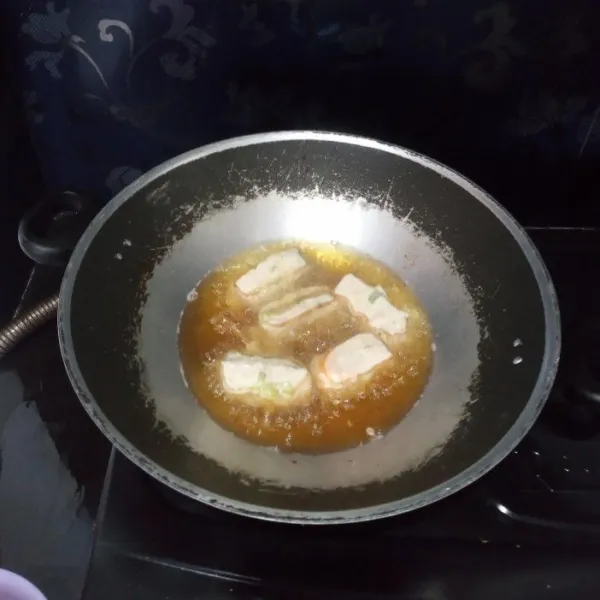 Lalu goreng hingga matang, angkat dan sajikan