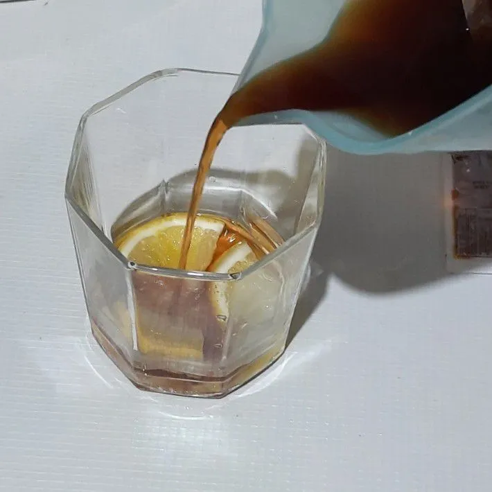 Step 3 Honey Lemon Ice Tea