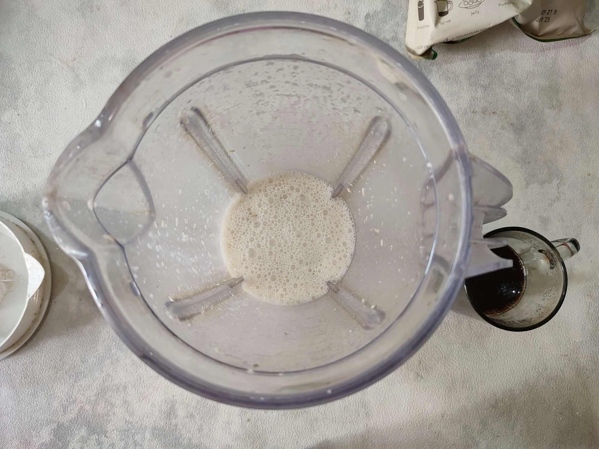 Step 4 Banana Coffee Milkshake