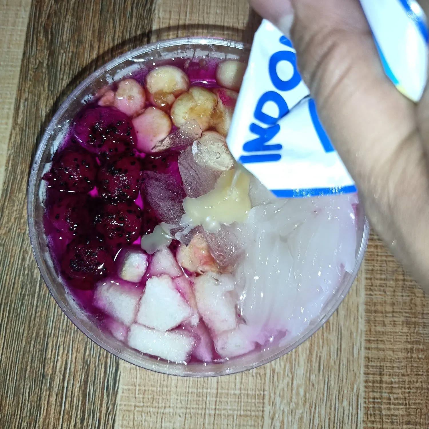 Step 4 Es Kelapa Buah