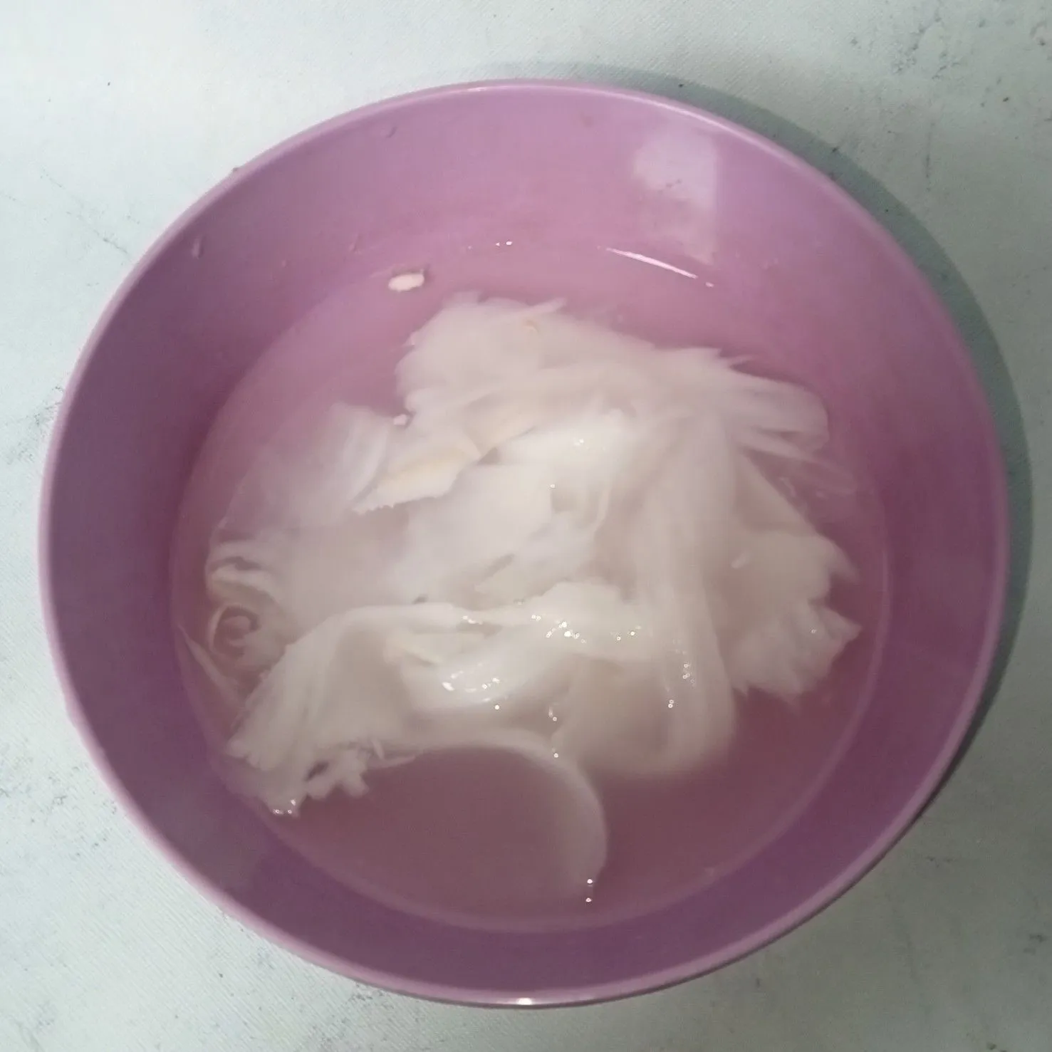 Step 1 Es Kelapa Muda Yogurt