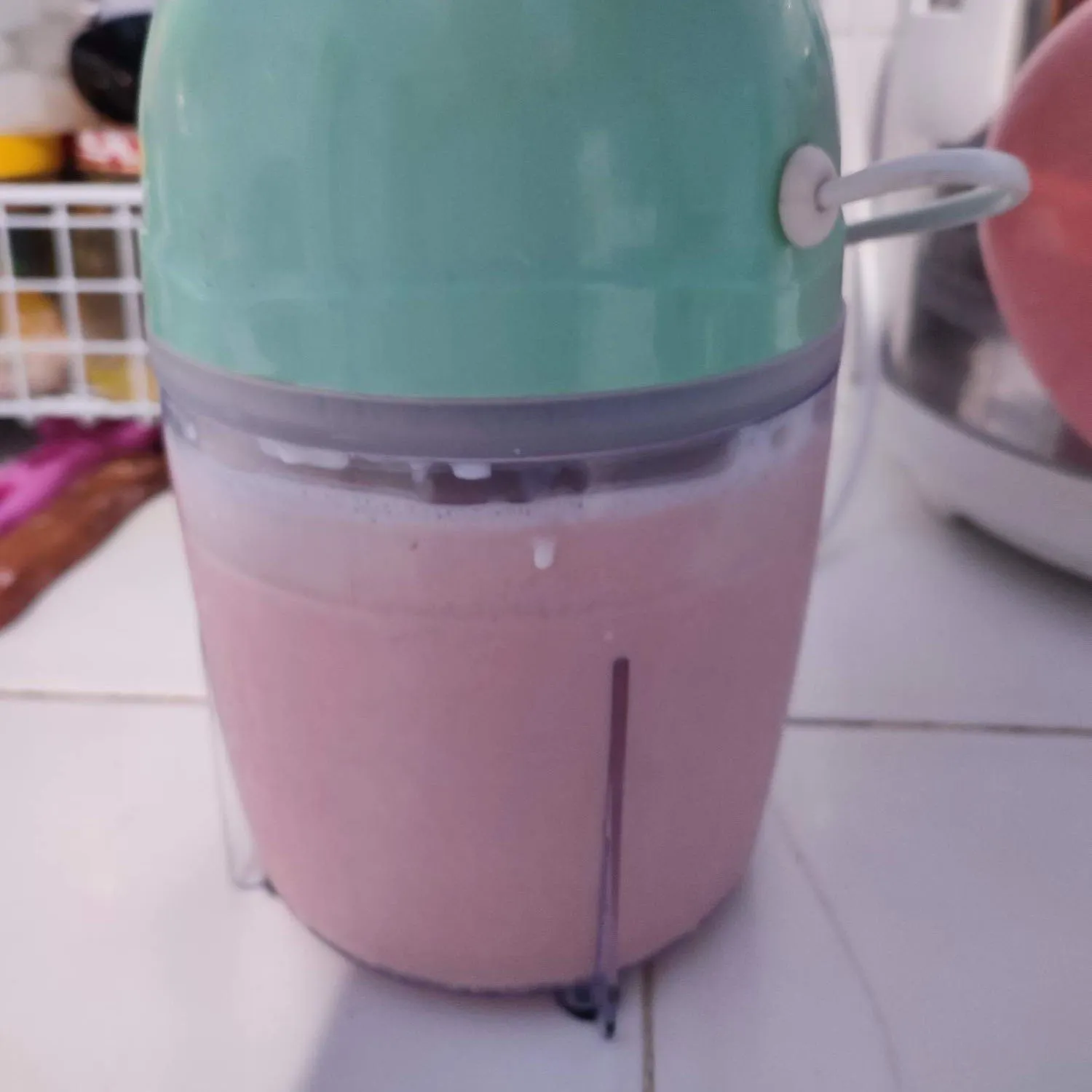 Step 4 Smoothie Semangka Susu Yakult