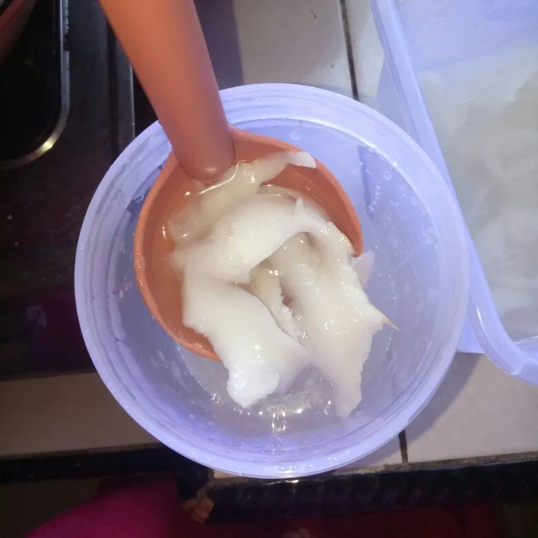 Step 1 Rucuh Kelapa Muda dan Nangka