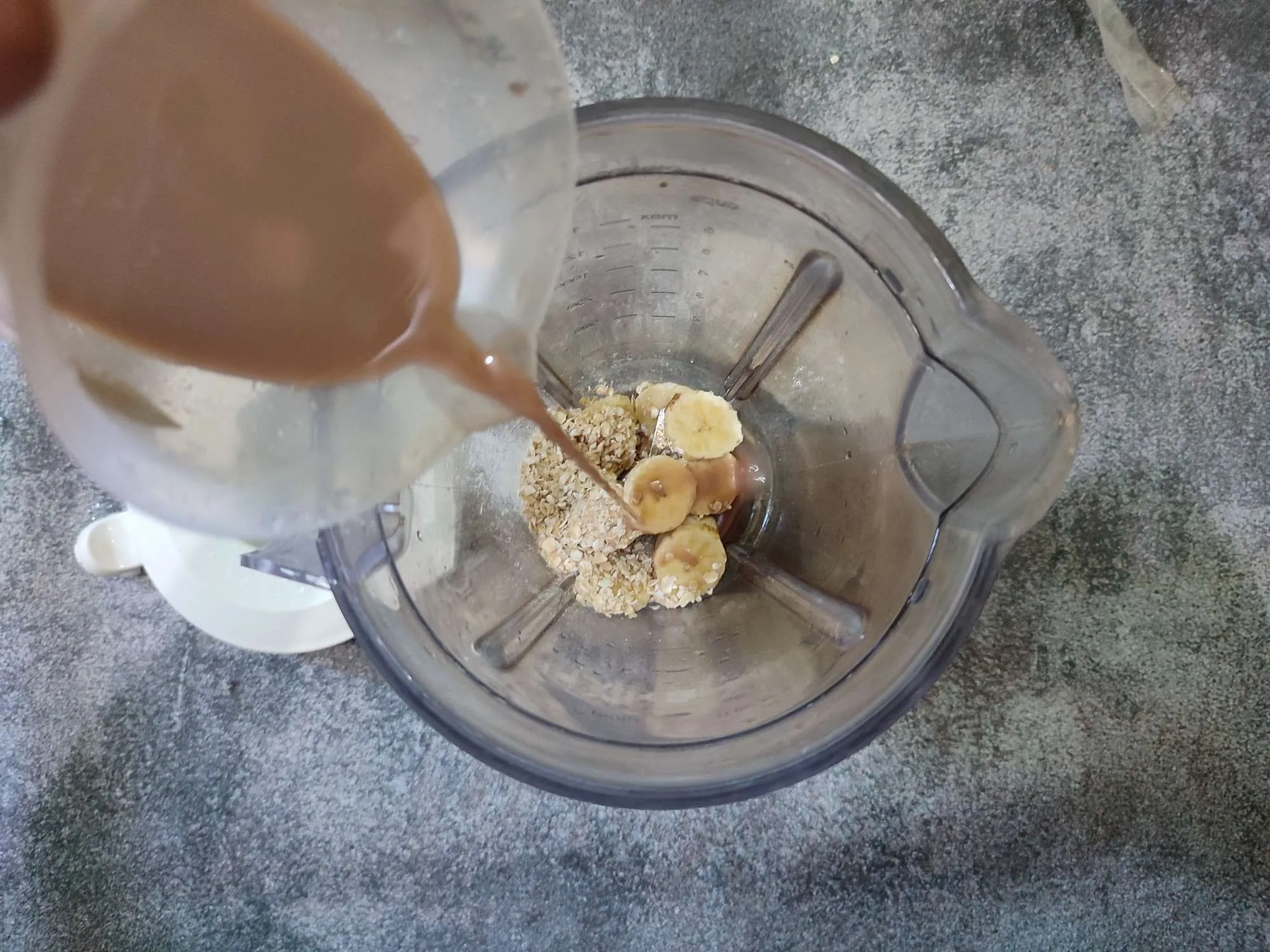 Step 3 Choco Banana Milkshake