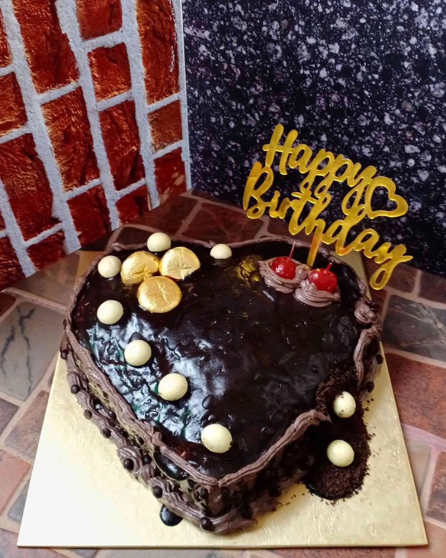 Birthday Cake Blackforest Kukus