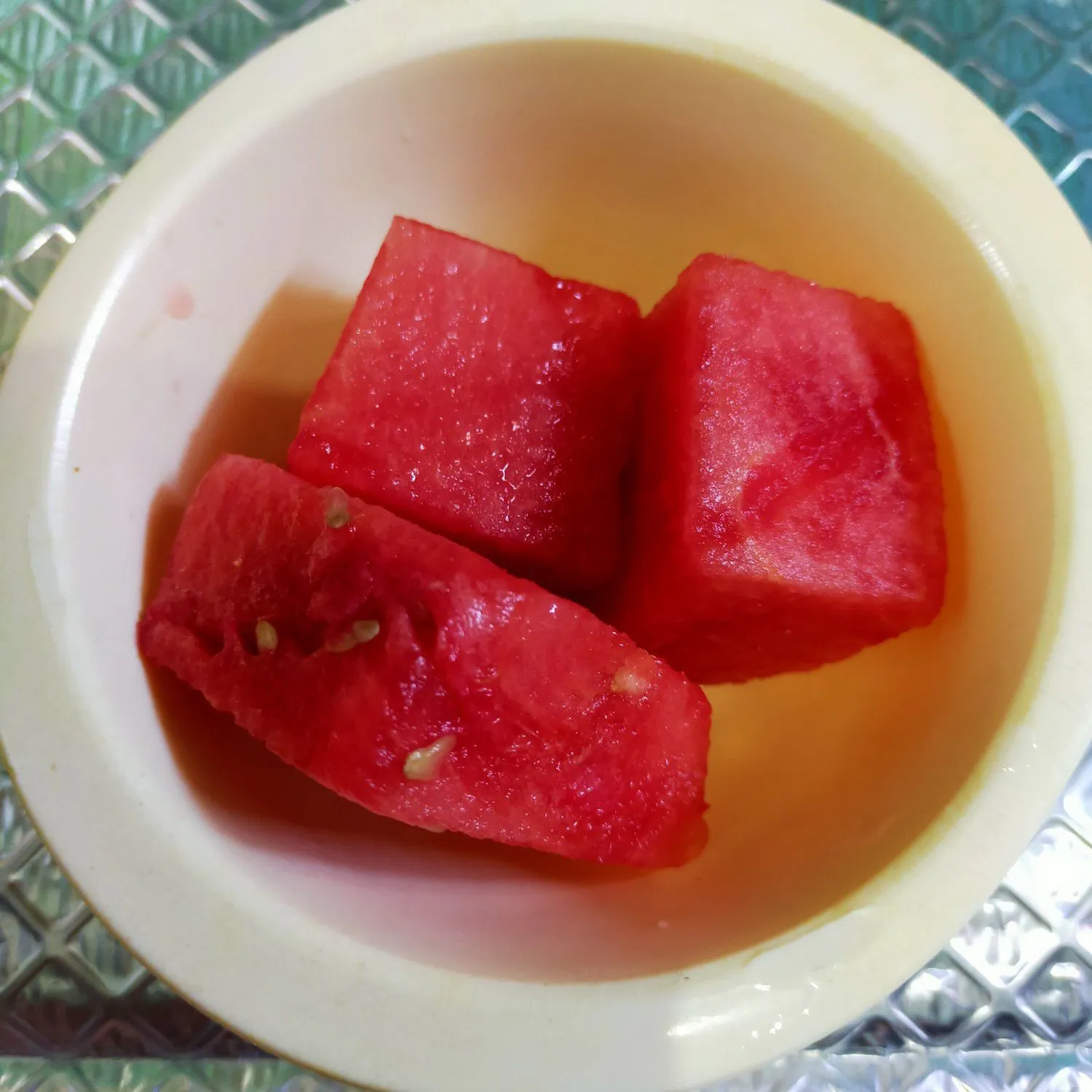 Step 1 Watermelon Slushy