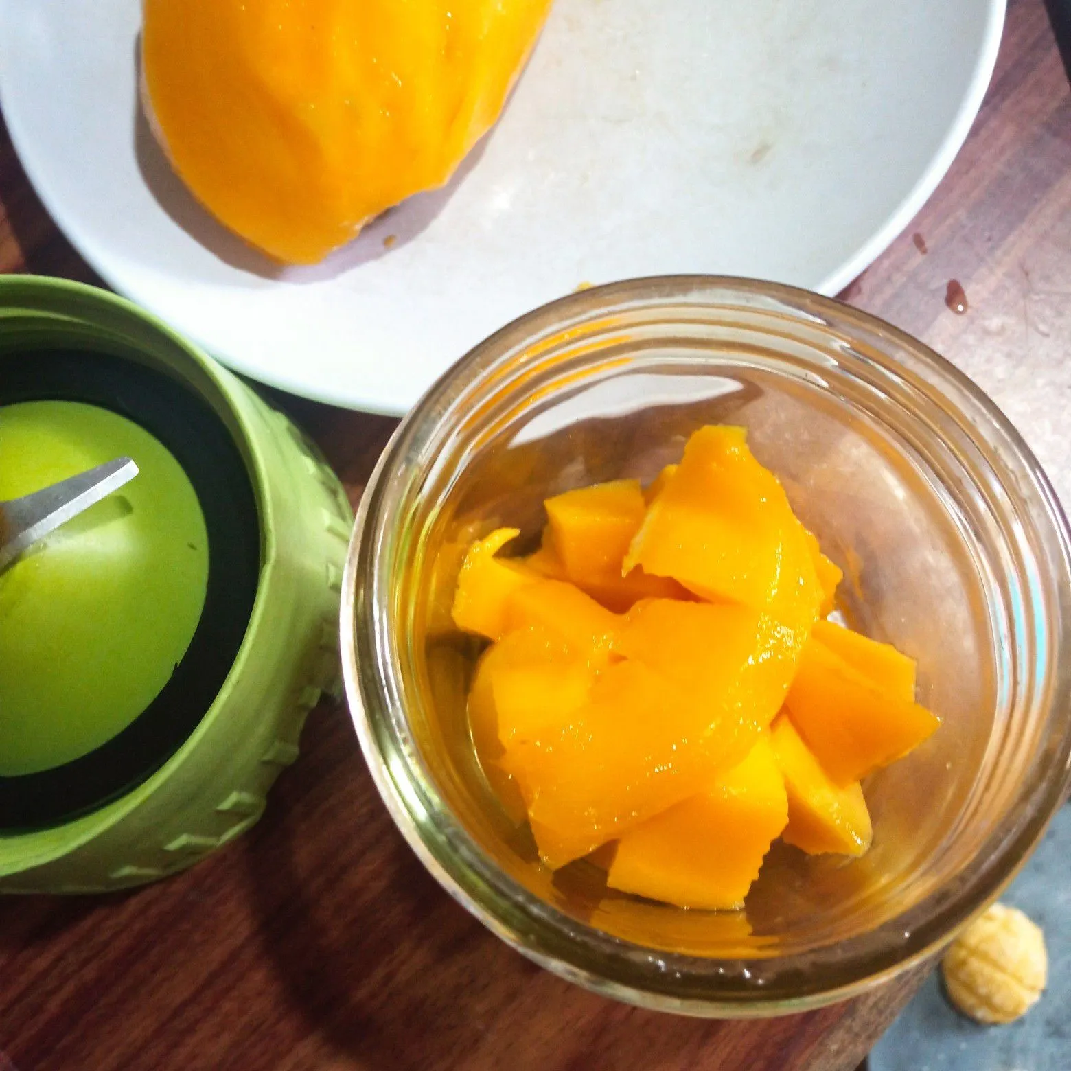 Step 2 Korean Mango Milk