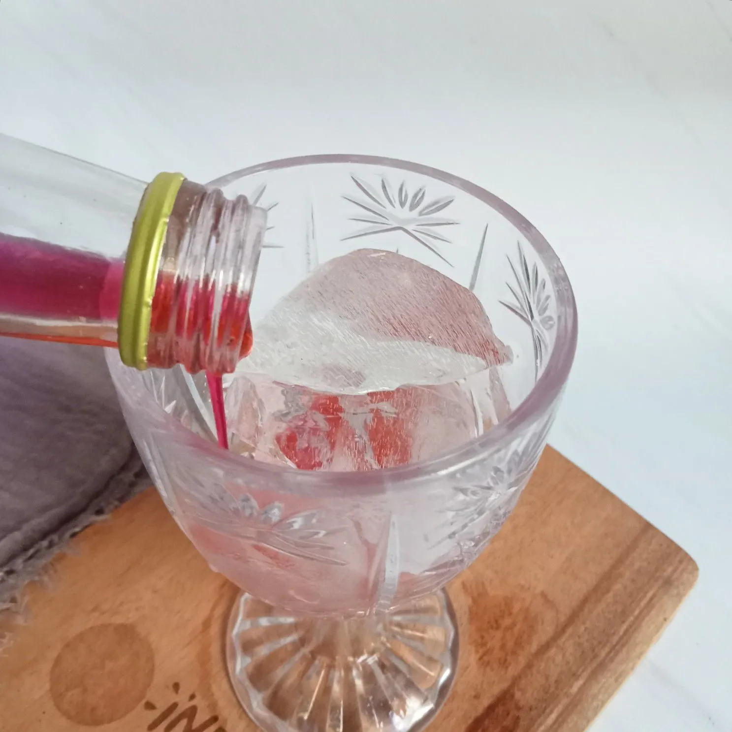 Step 2 Es Apel Nata de Coco