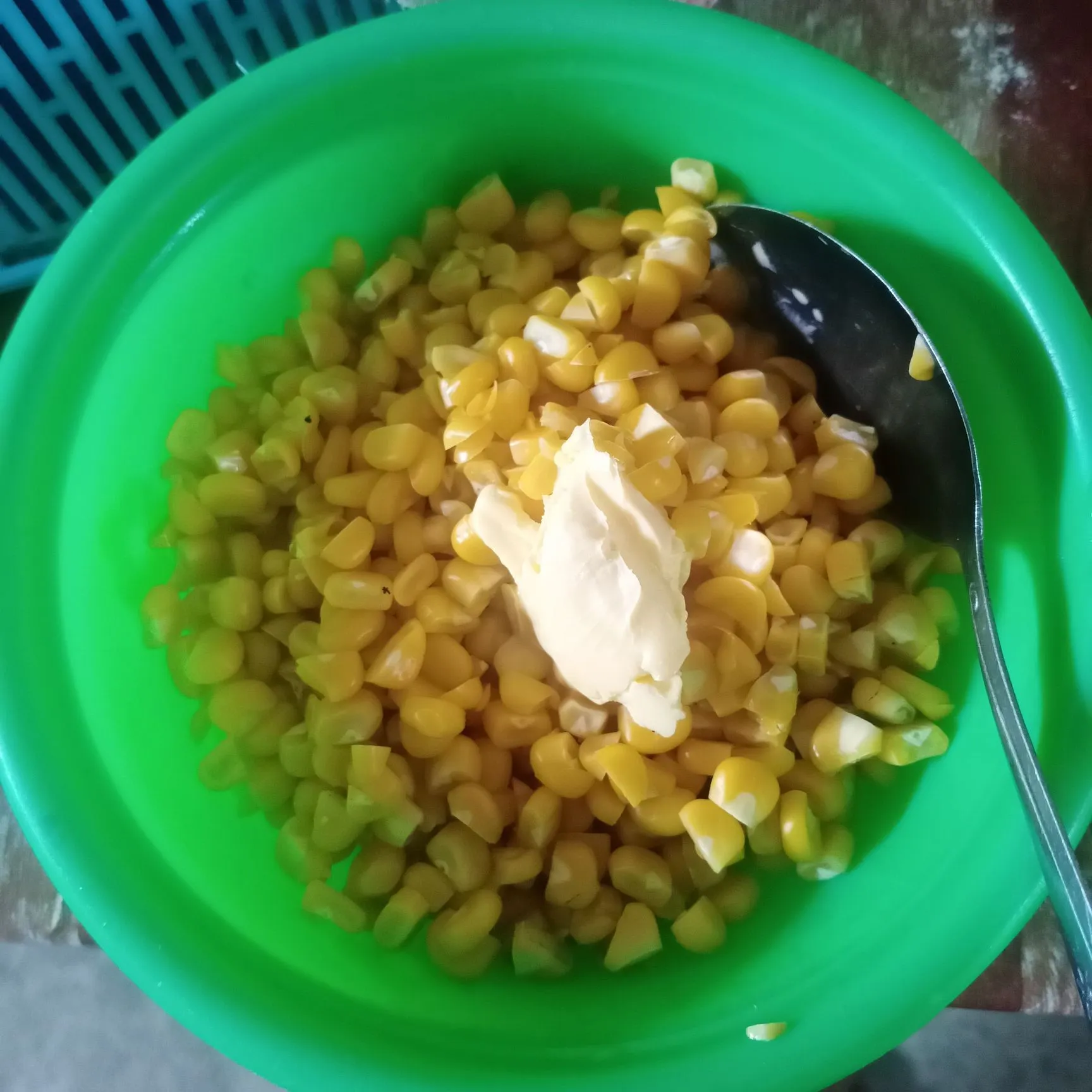 Step 3 Es Jagung Susu Keju