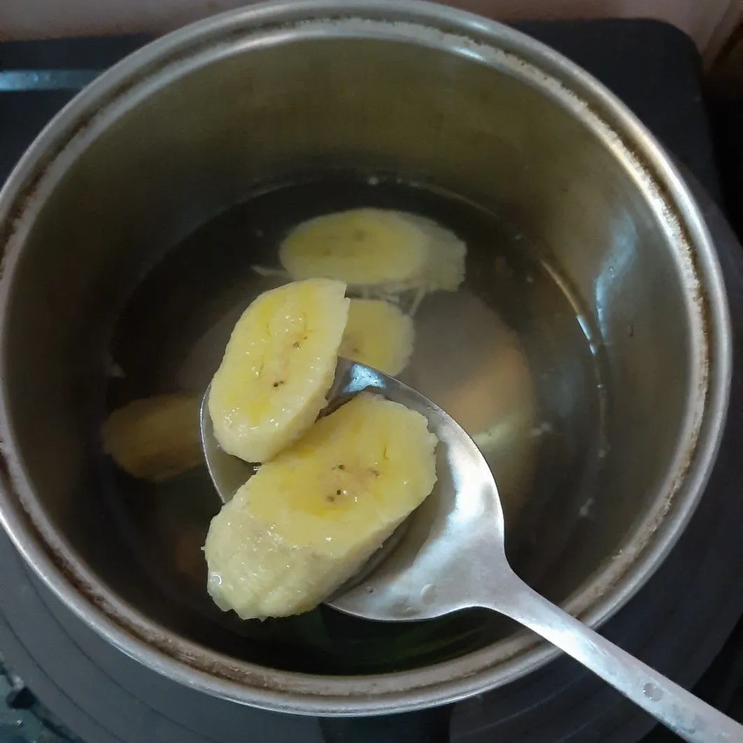 Step 3 Es Setup Pisang Gula Putih