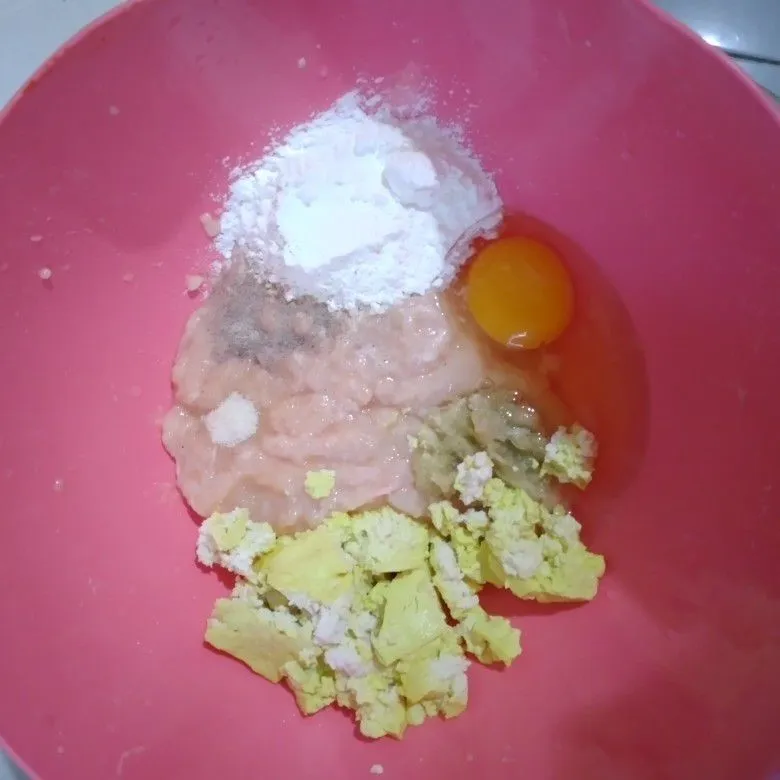 Step 1 Dimsum Tahu Ayam