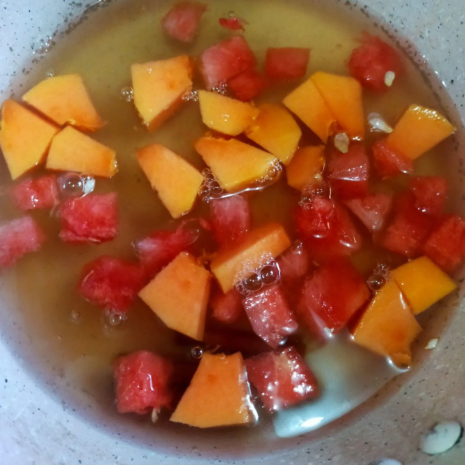 Step 4 Es Buah Kayu Manis