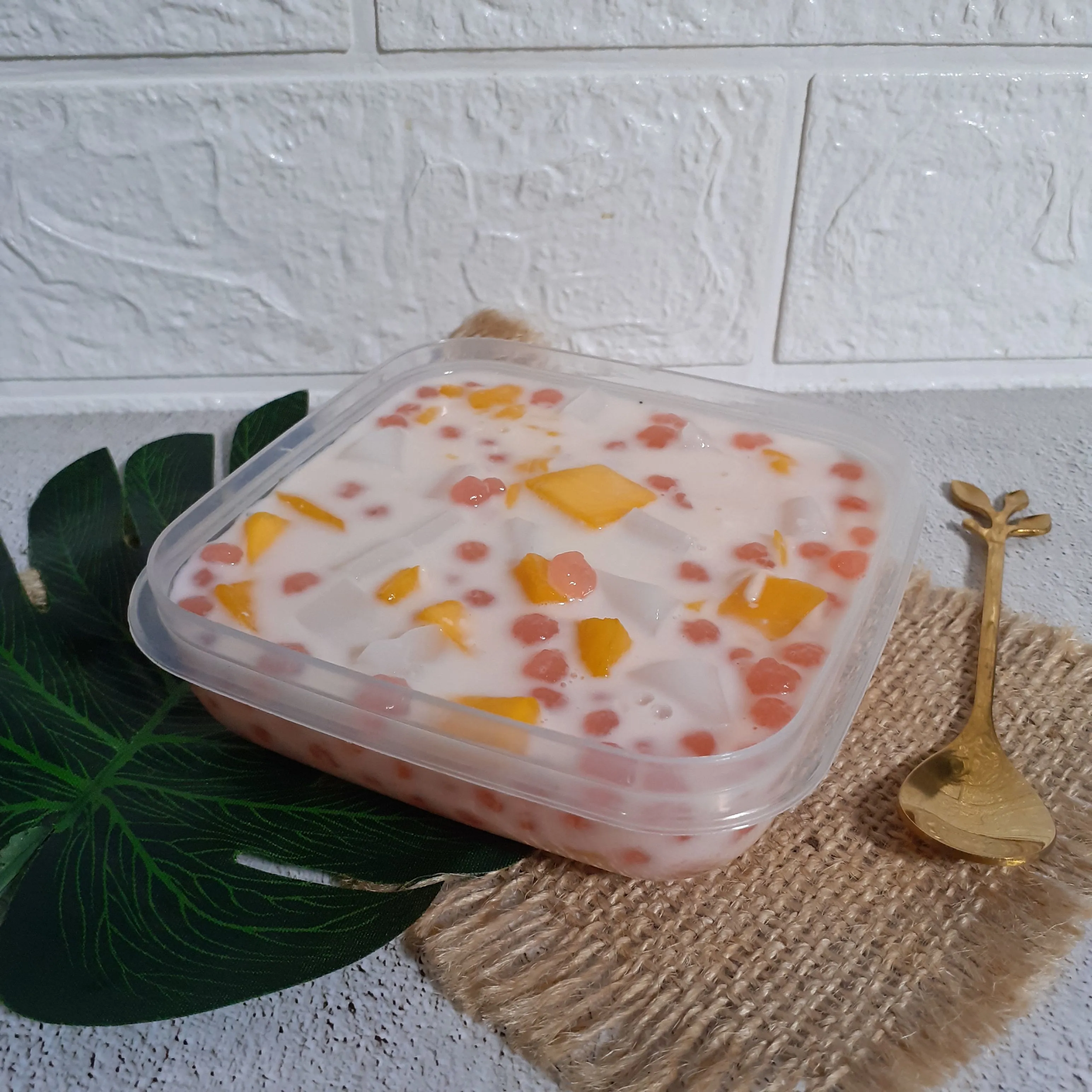 Step 5 Mango Sago Milk Cheese