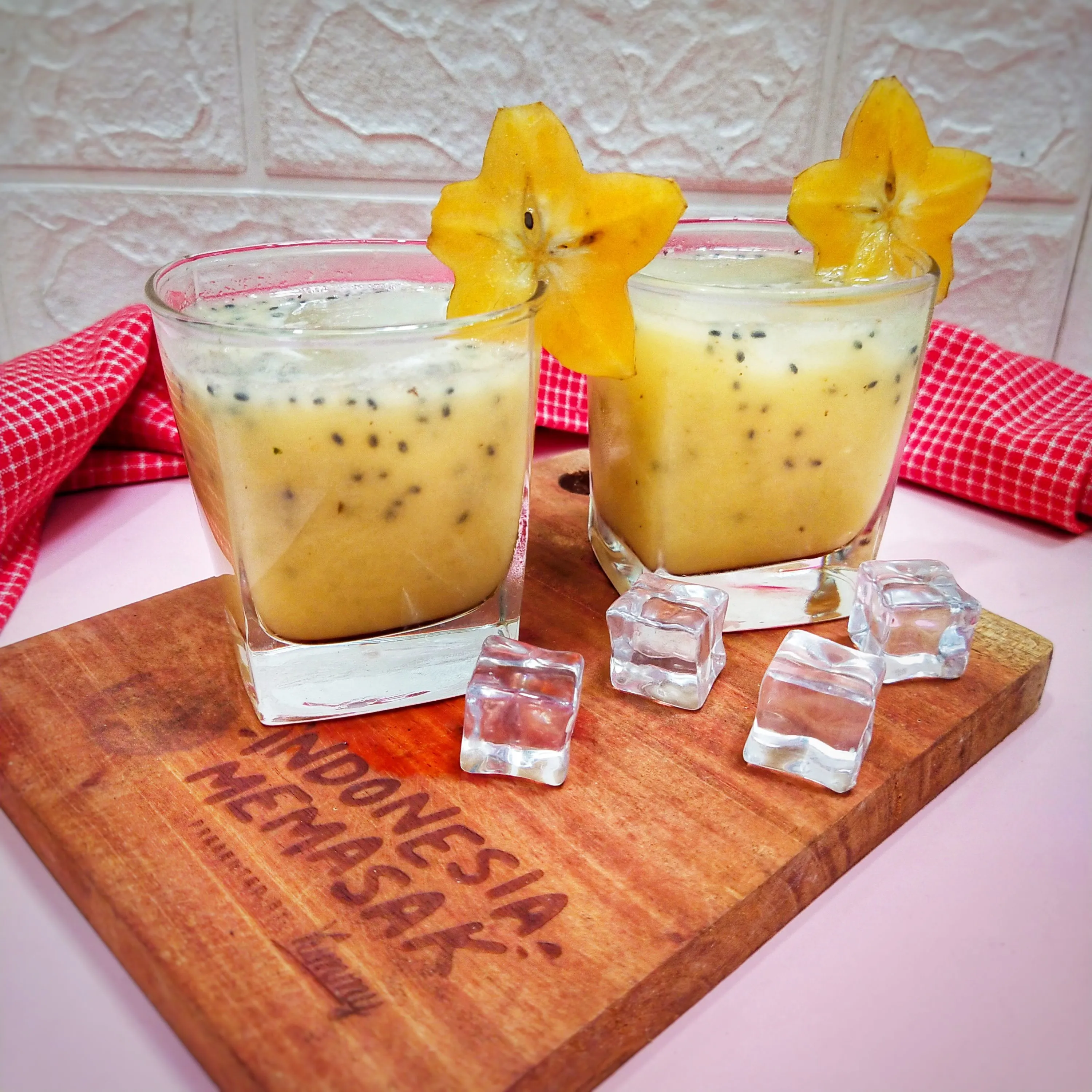 Step 5 Jus Buah Belimbing Selasih