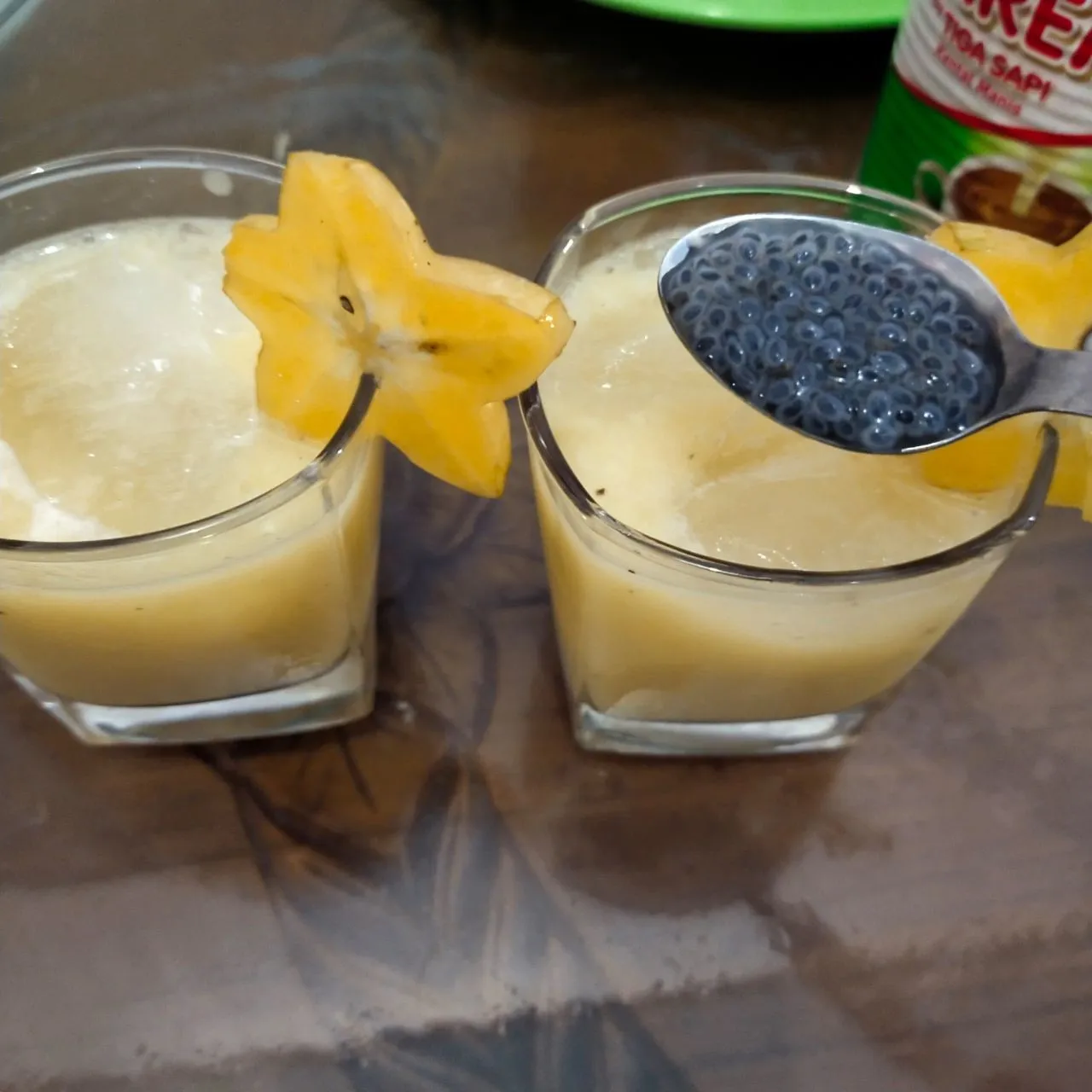 Step 4 Jus Buah Belimbing Selasih