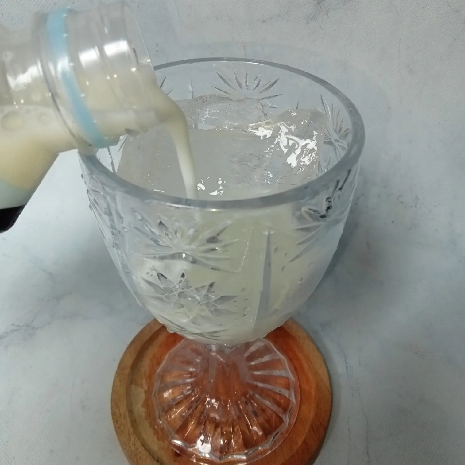 Step 3 Es Kelapa Muda Yogurt