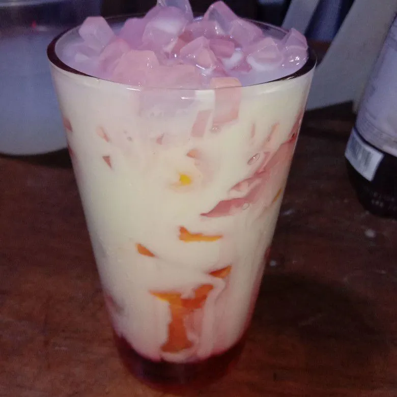 Step 6 Es Pepaya Susu