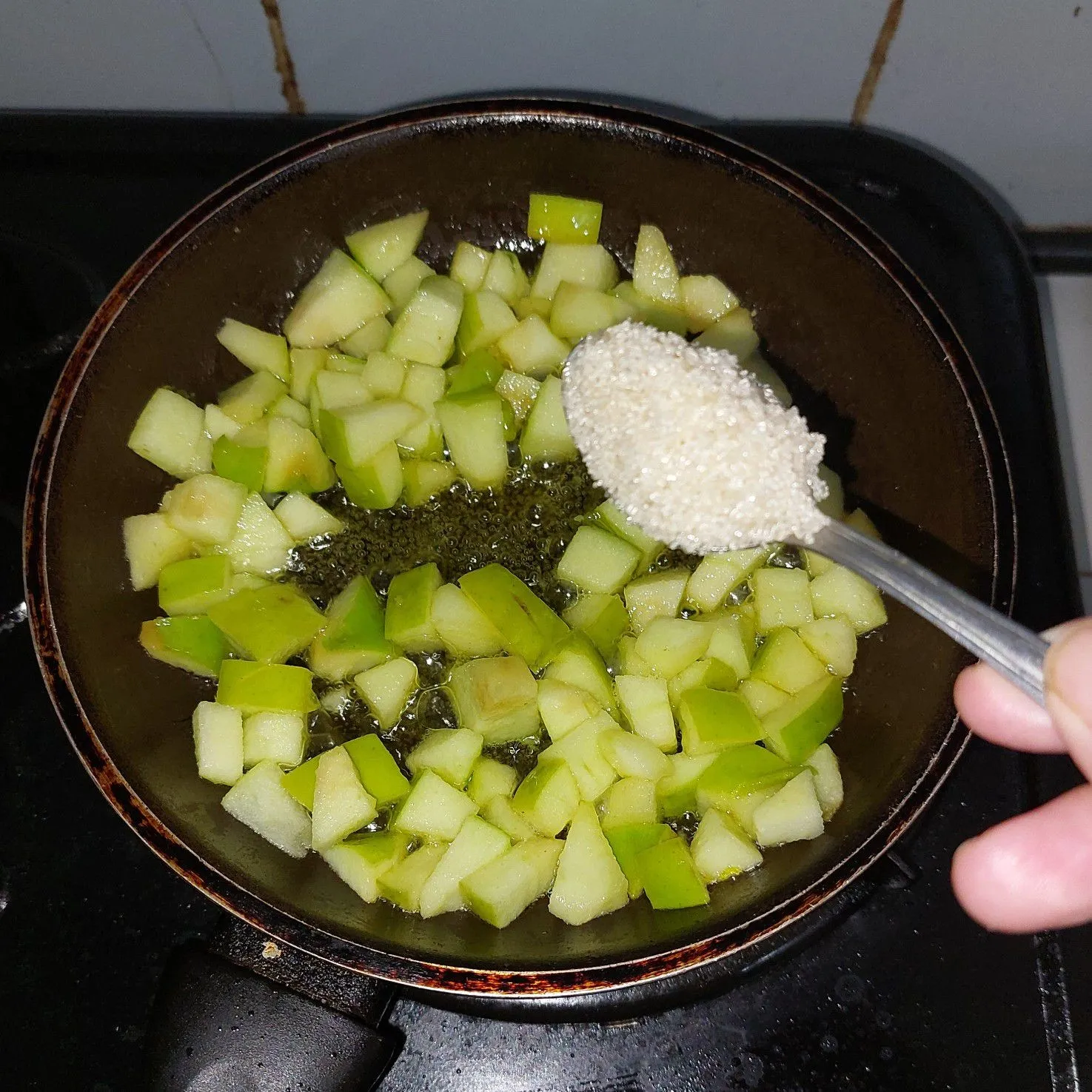 Step 5 Apple Cinnamon Soda