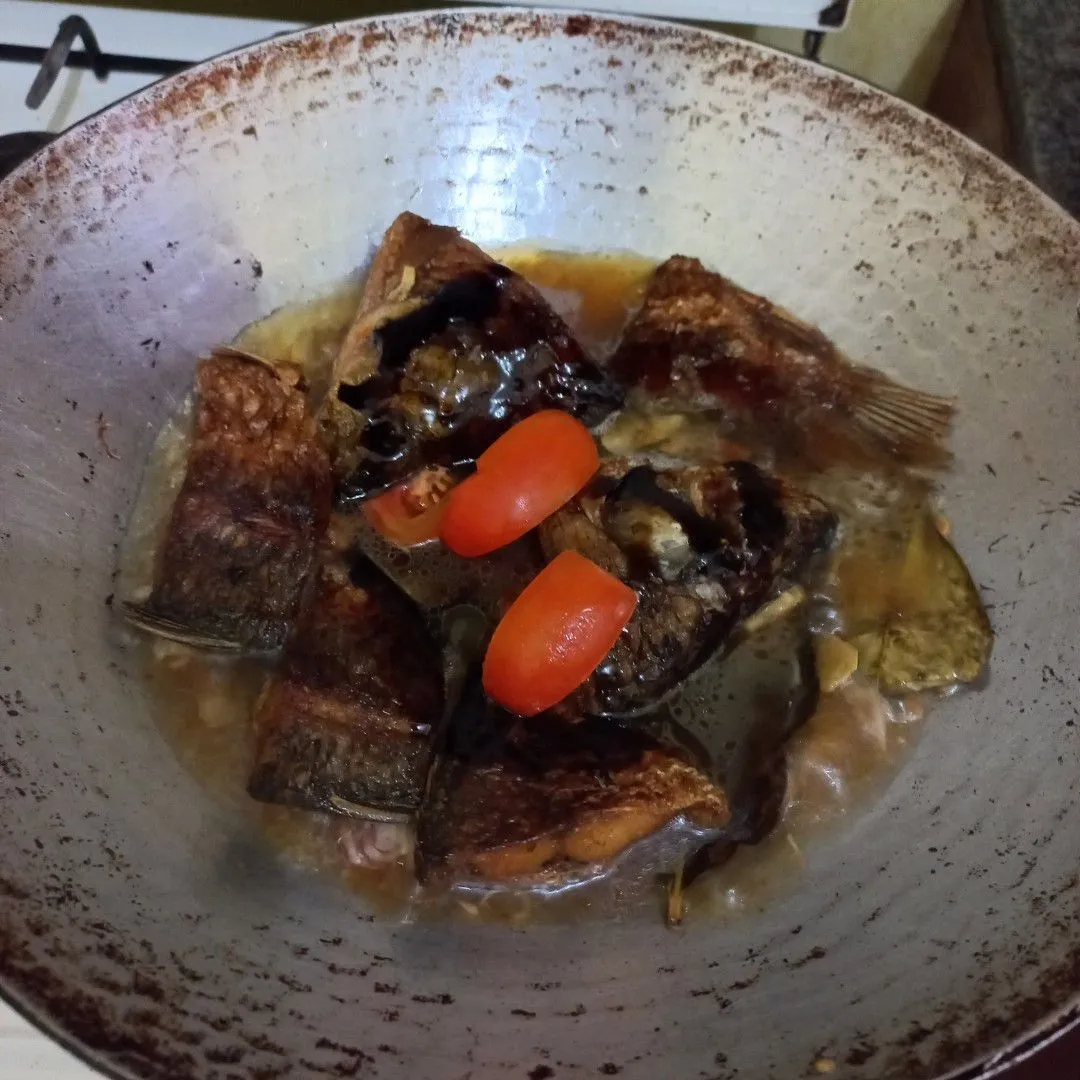 Step 6 Ikan Mas Masak Manis Saus Bulgogi