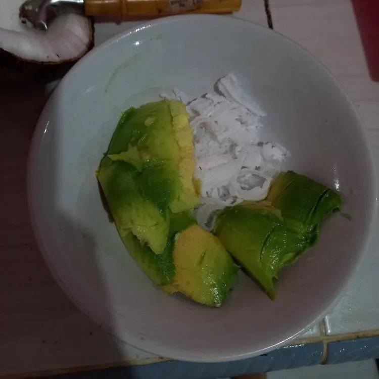 Step 3 Es Teler Buah Naga