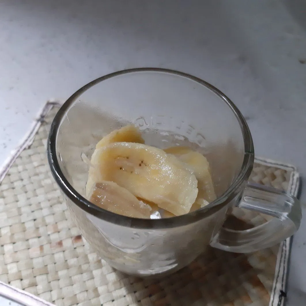 Step 5 Es Setup Pisang Gula Putih