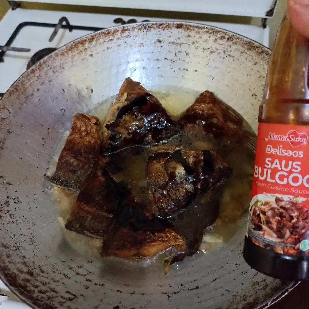 Step 5 Ikan Mas Masak Manis Saus Bulgogi