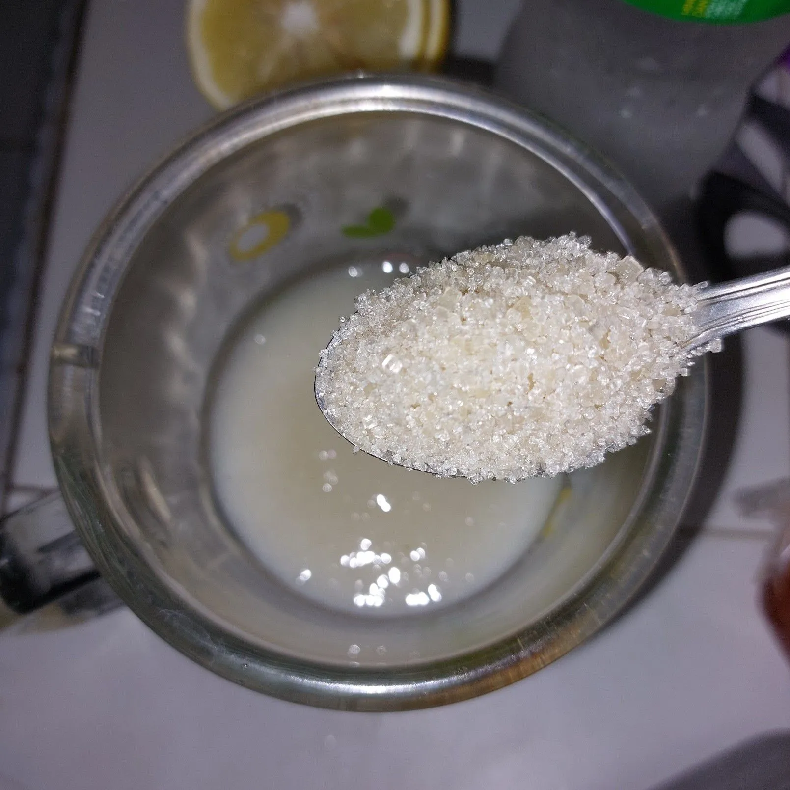 Step 2 Sirsak Timun Sparkling Soda