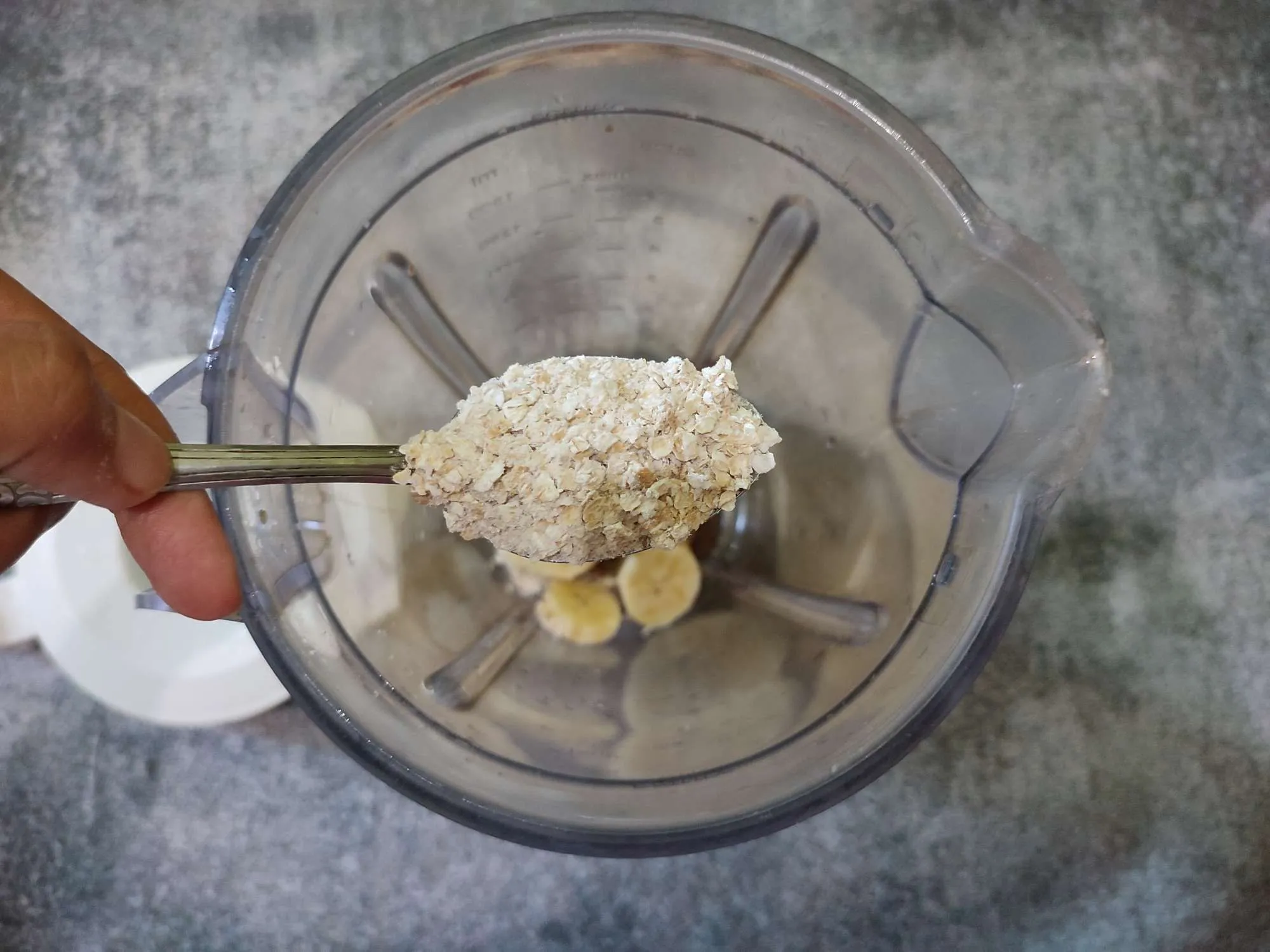 Step 2 Choco Banana Milkshake
