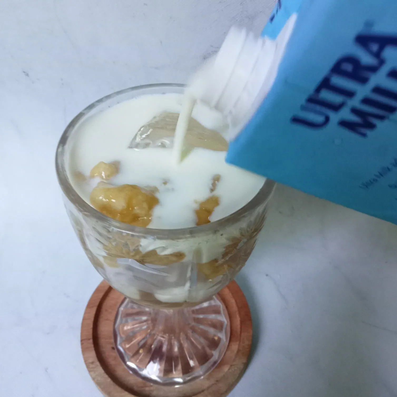 Step 5 Korean Banana Milk