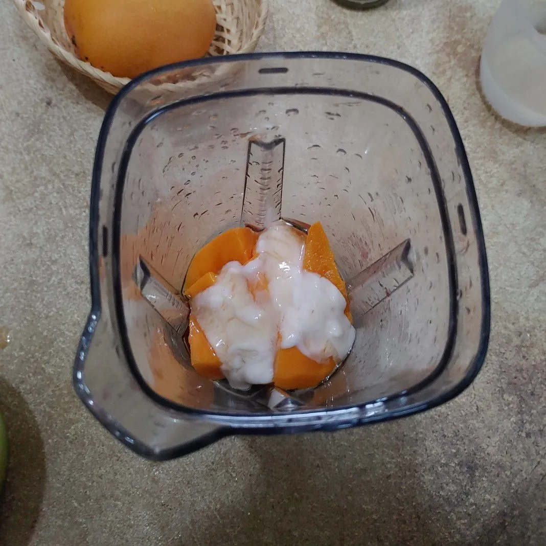 Step 3 Smoothies Mangga Nataco
